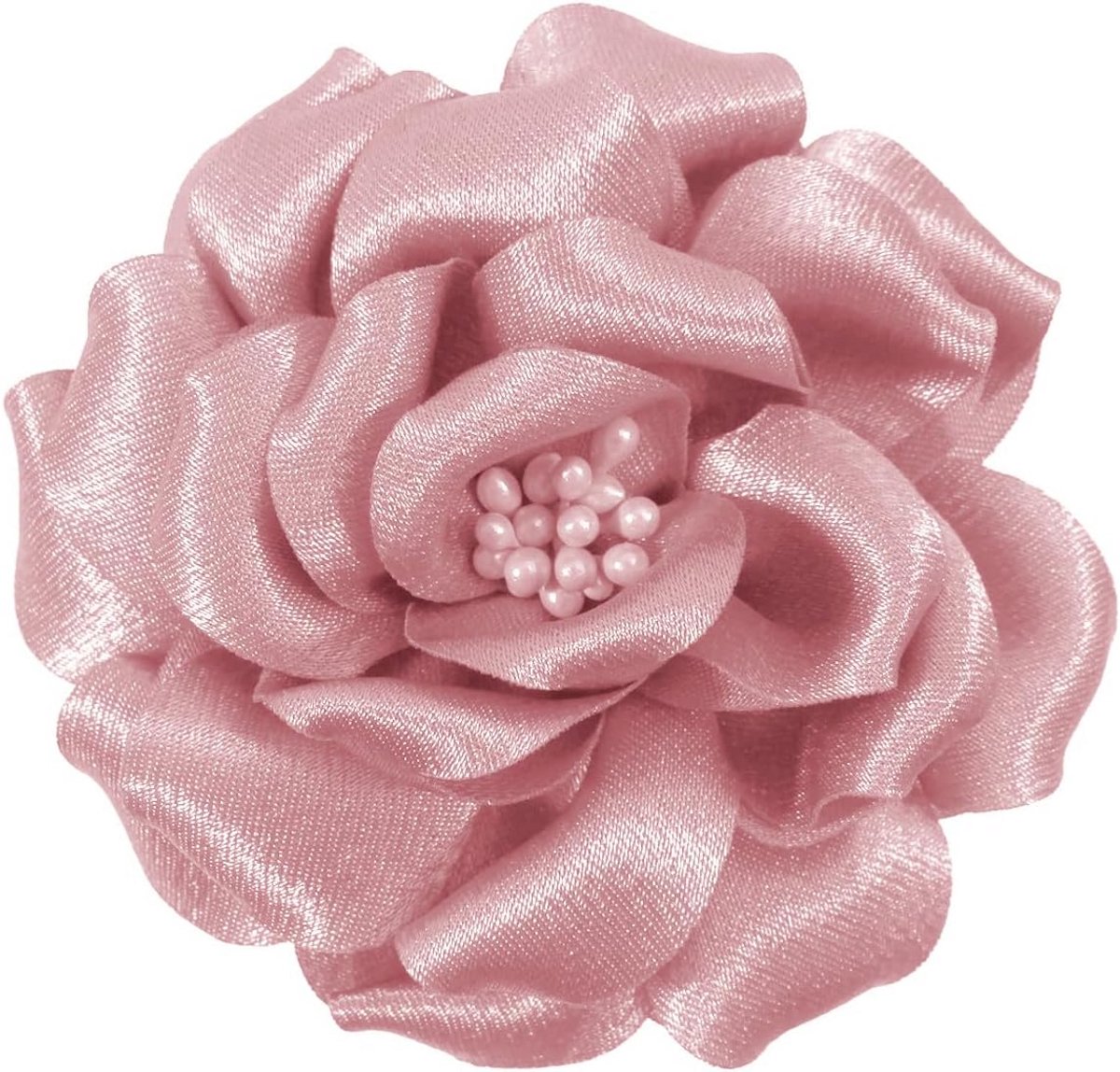 Roze Haarclip met Roos Decoratie voor Feest en Bruiloft Accessoire