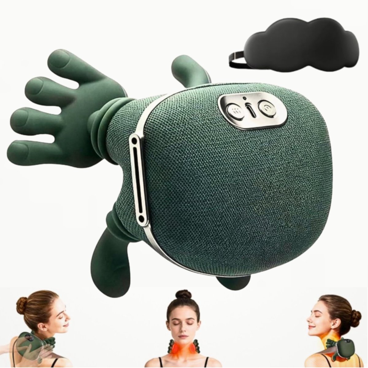 Thaiori-Verwarmde Massagehand - Draagbaar Massageapparaat