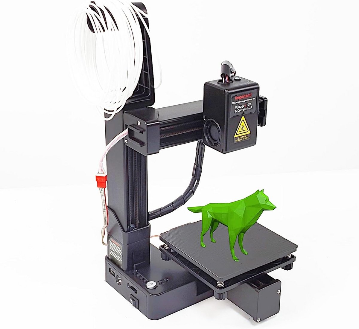 Compacte Mini 3D Printer voor Beginners met Hoge Precisie en Eénknopsbediening