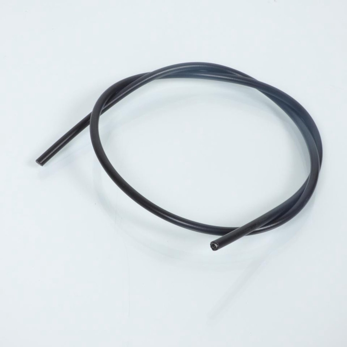 Gaine noire Transfil 26/10 par 1m standard petite pour câble scooter moto cyclo