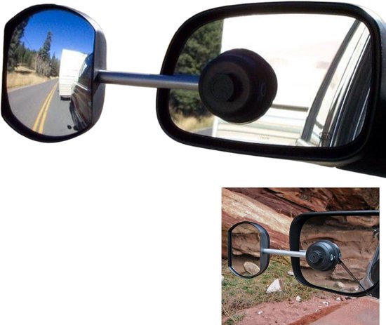 Defa Caravanspiegel Met Zuignap Vlak