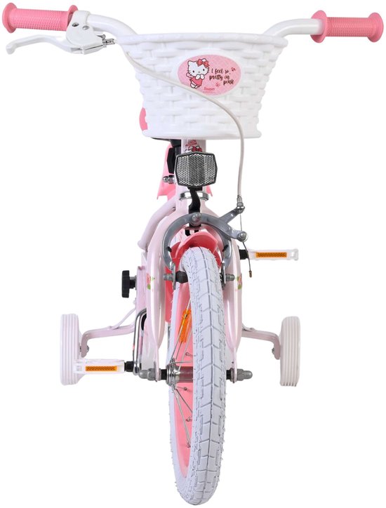 Hello Kitty Kinderfiets - Meisjes - 14 inch - Roze van Merkloos — afbeelding 2