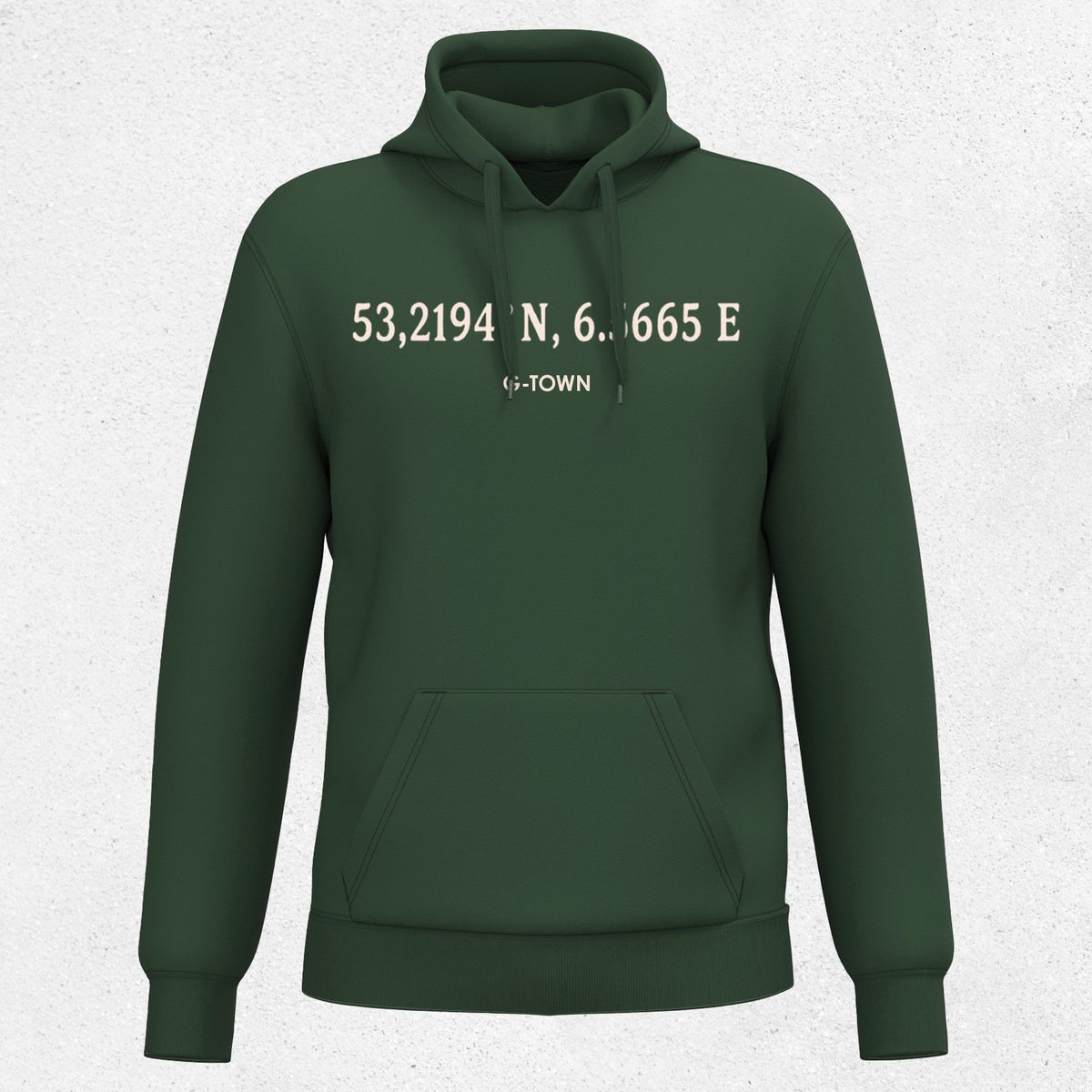 G-TOWN Core Map Hoodie Maat L