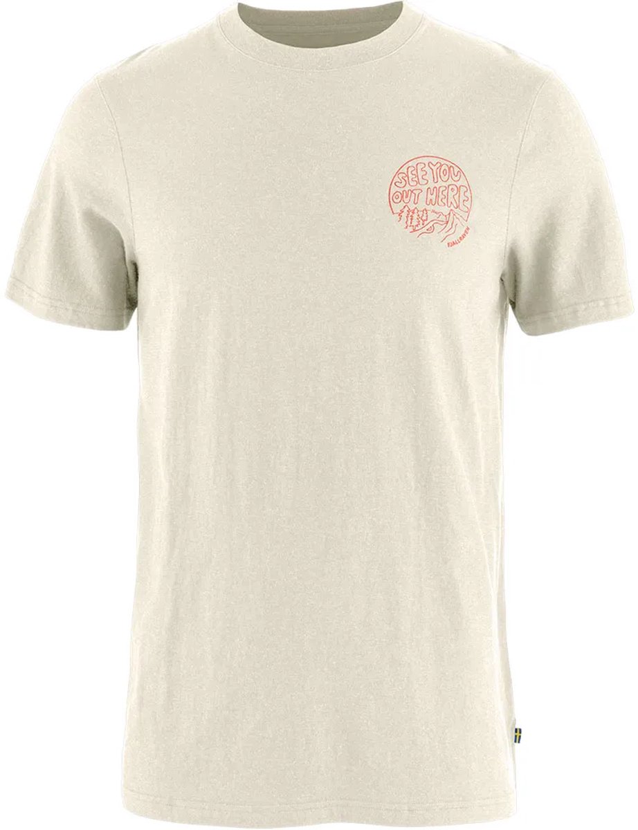 Fjällräven Hemp Blend Out Here T-shirt Met Korte Mouwen Beige M Man