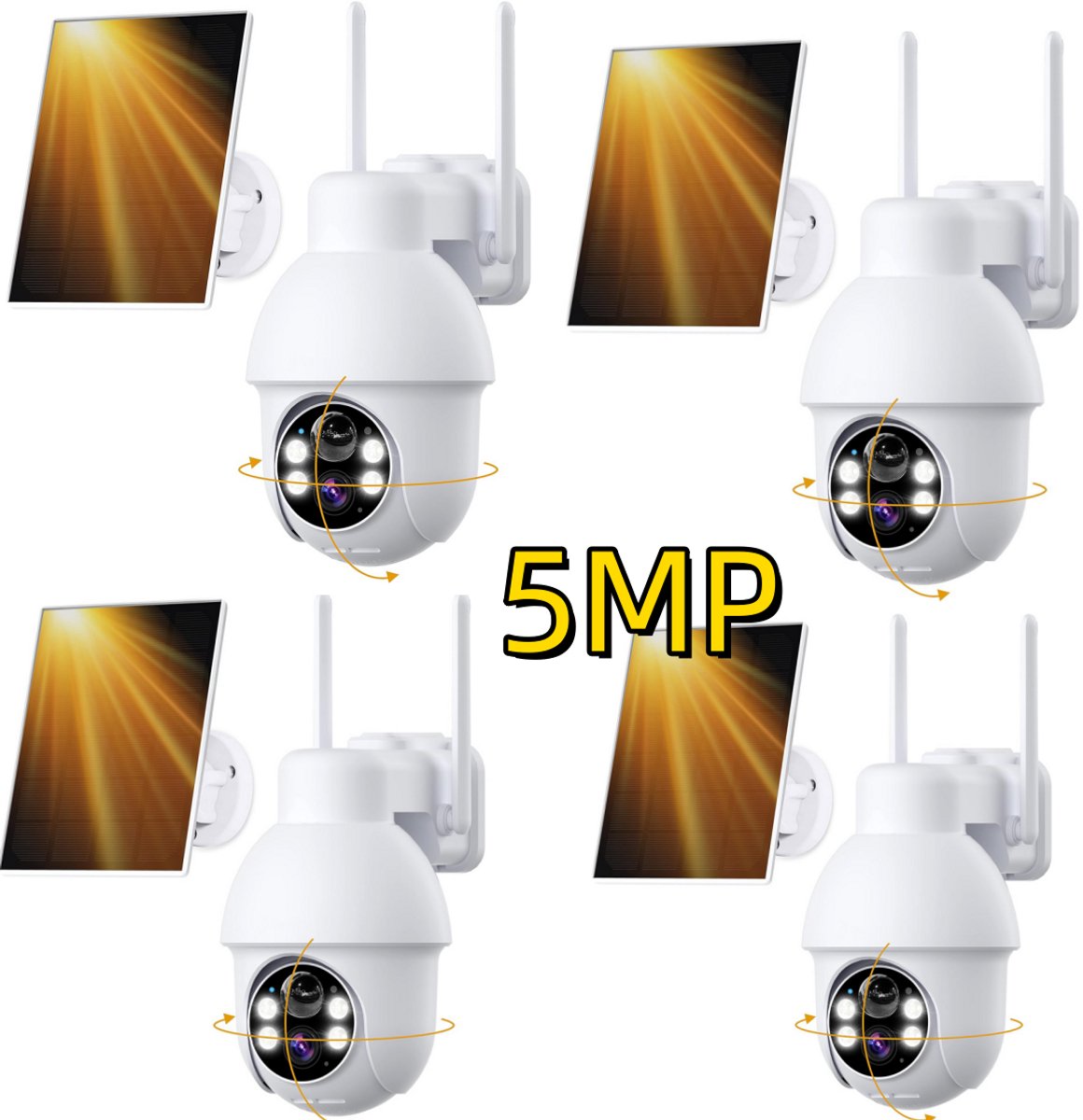 Globaleda 5MP Ultra HD Beveiligingscamera Buiten met Nachtzicht - Shenzhen Globaleda Supply Chain MGT Co., - €239,96