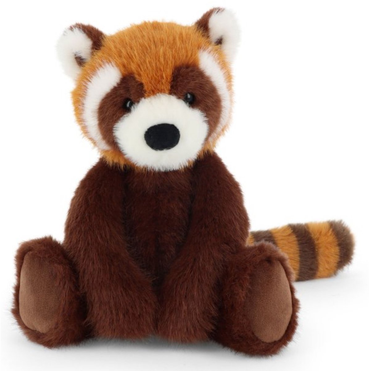 Keel Toys pluche Rode Panda - knuffeldier - rood - zittend - 20 cm - knuffel Panda
