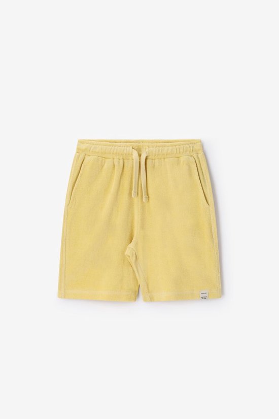 Lichtgele Badstof Short