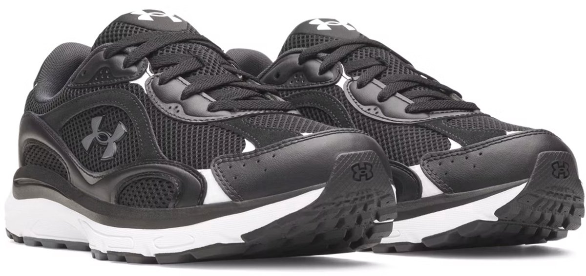 Under Armour Heren Tech Runner Sneaker 6011293 002 Black
