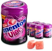Mentos Gum Vibes Raspberry - Kauwgom - Suikervrij - 6x40stuks