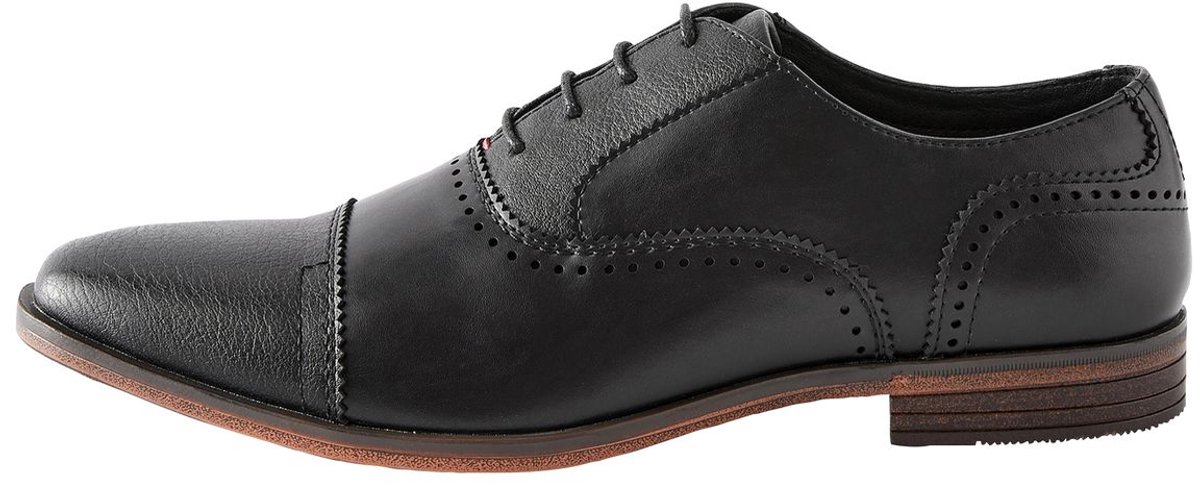 Next - Heren - Oxford-schoenen met neuskap - Zwart