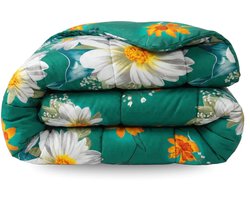 Zelesta Comfort Design Spring Flowers 240x200cm - Dekbed zonder overtrek - 30 dagen proefslapen - Wasbaar hoesloos dekbed - Bedrukt dekbed - Dekbed met print - All Year Winterdekbed & Zomerdekbed