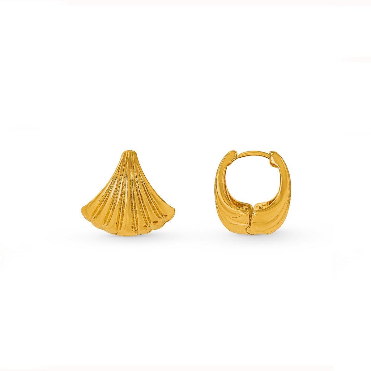 Orelia hoops met een waaiervorm