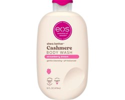 eos Shea Better Cashmere Body Wash, Strawberry Dreams- Douchegel, 473 ml