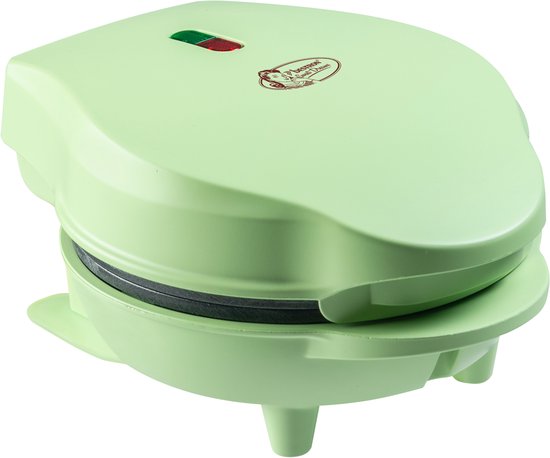 Bestron Wafelijzer - AMW500G - 550W - Mini wafel - Anti aanbaklaag - Mat Groen - 5 jaar garantie van Bestron — afbeelding 2