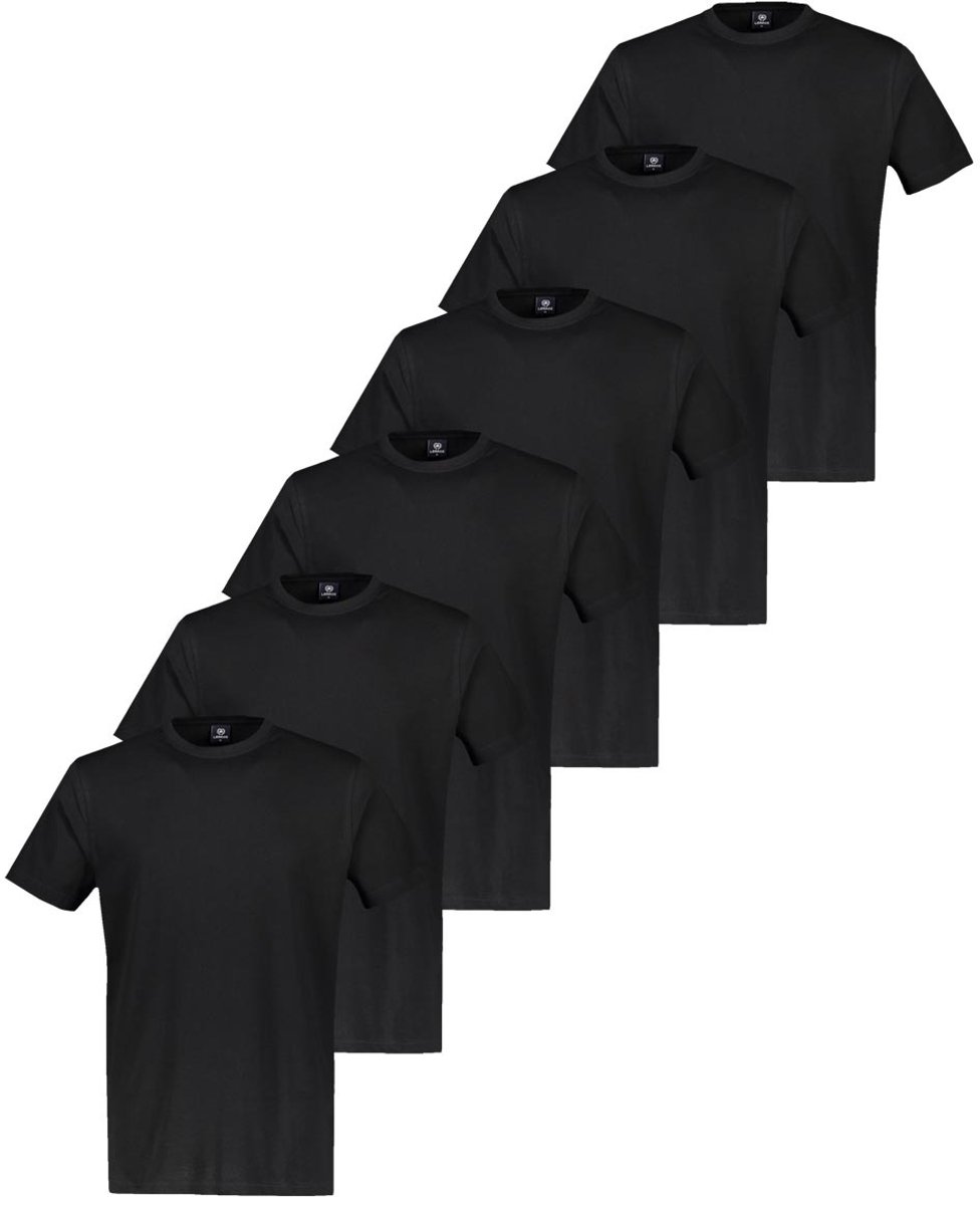 LERROS Heren t-shirt 6 pack Basic