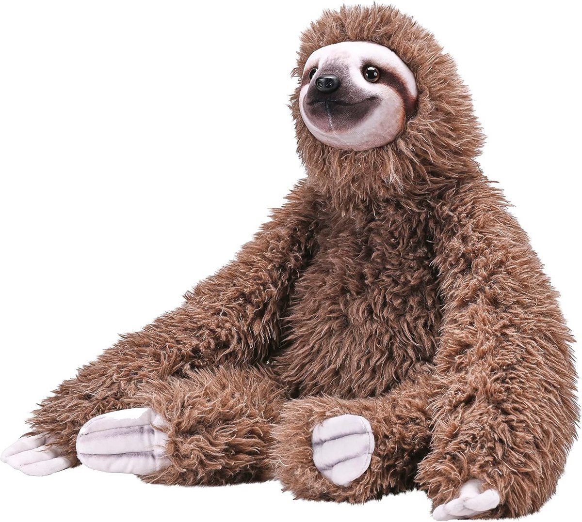 Pluche Luiaard 38 cm - Ecologisch Speelgoed voor Kinderen - Cadeau Idee