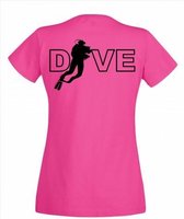 Procean DIVE t-shirt women XS roze