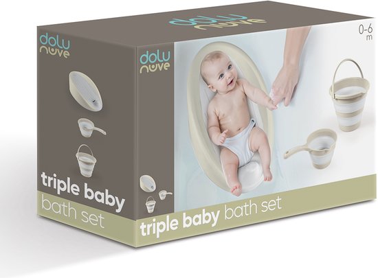 Dolu Baby Bad Set Beige van DOLU — afbeelding 3