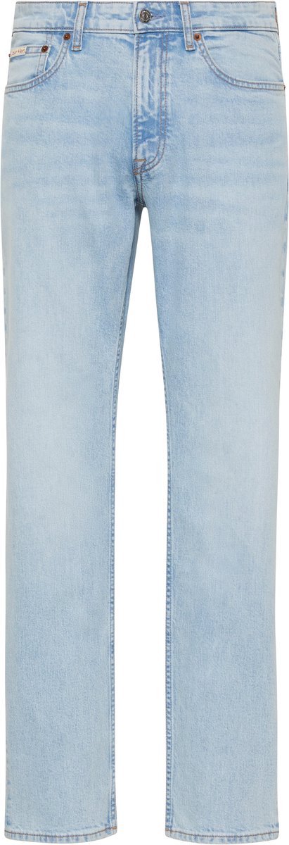 Calvin Klein Jeans SLIM MARBLED BEACON Jeans Blauw