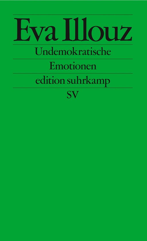 Undemokratische Emotionen - cover