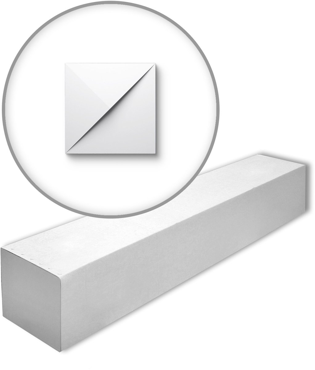 NMC PUZZLE-box ARSTYL Noel Marquet 1 doos 6 stukken 3d muurpaneel modern design wit | 0,84 m2