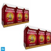 2x Douwe Egberts Aroma Rood Grove Maling (6x 500gr)