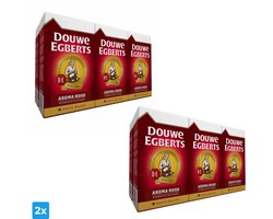 2x Douwe Egberts Aroma Rood Grove Maling (6x 500gr)