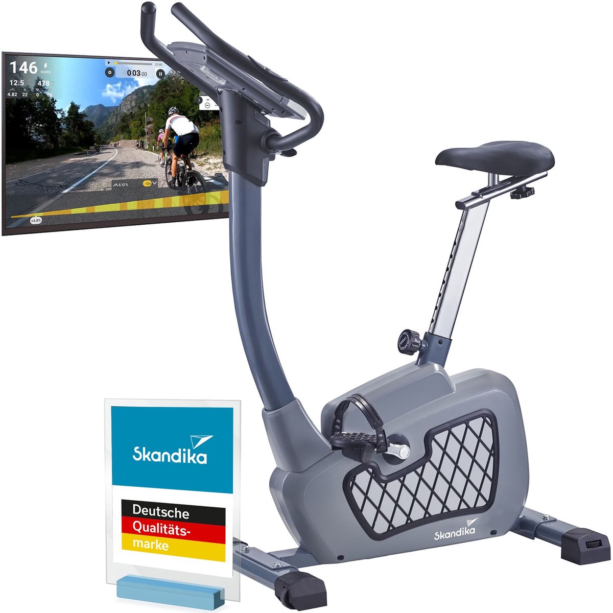 Skandika Wiry Ergometer Hometrainer - Hometrainers - 11 kg - Skandika - €349,00