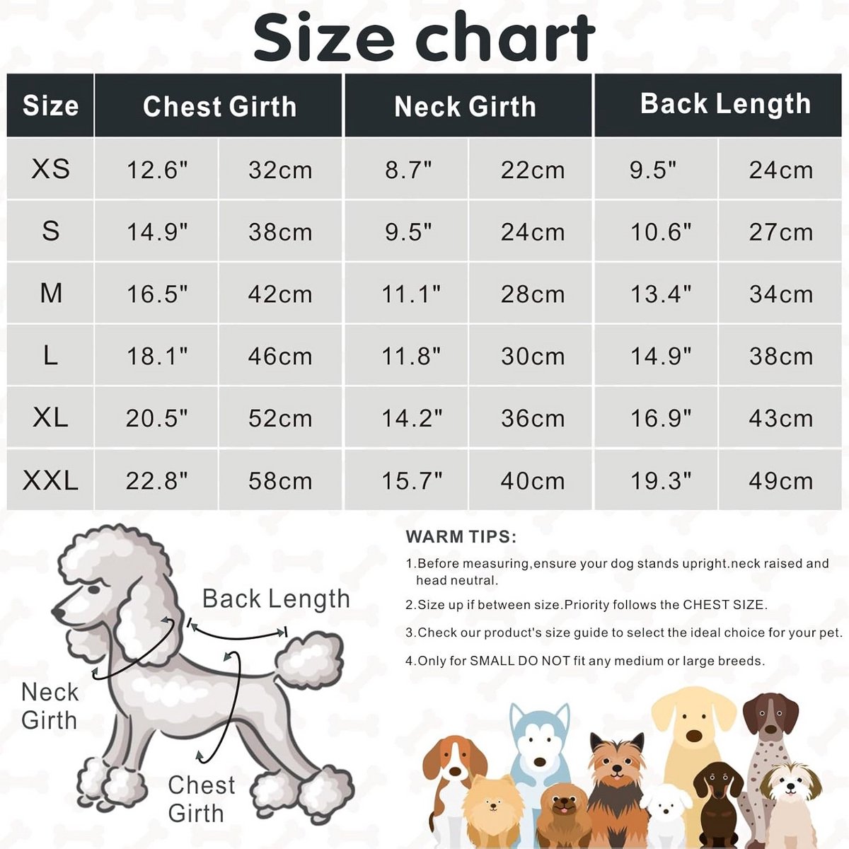 Honden Hoodie Kleding voor Dieren - Warme Katoenen Sweatshirts met Zak voor Kleine en Middelgrote Honden en Katten - Zwart, Large — cadeau in Cadeau-ideeën - foto 5