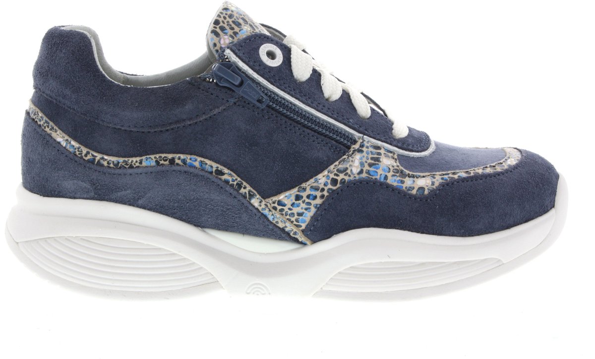 Dames Veterschoenen Xsensible Swx11 Denim Fantasy Hx Jeansblauw - Maat 6
