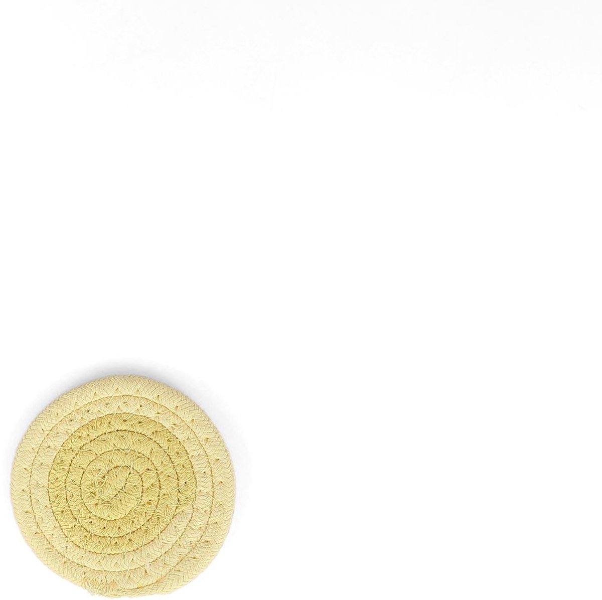 Ona Glasonderzetter 10cm sunny yellow Piff - set/4