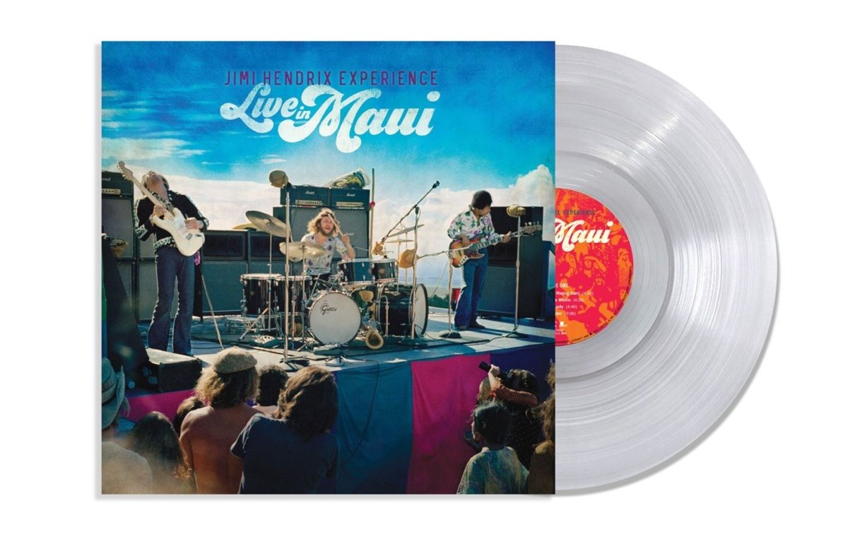 Jimi -Experience- Hendrix - Live In Maui (Crystal Clear Vinyl)
