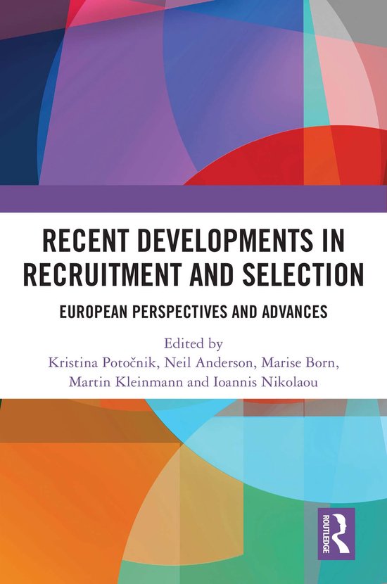 Recent Developments in Recruitment and Selection - cover