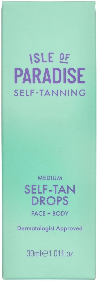Isle of Paradise Self-Tan Drops Face + Body 30 ml - Medium