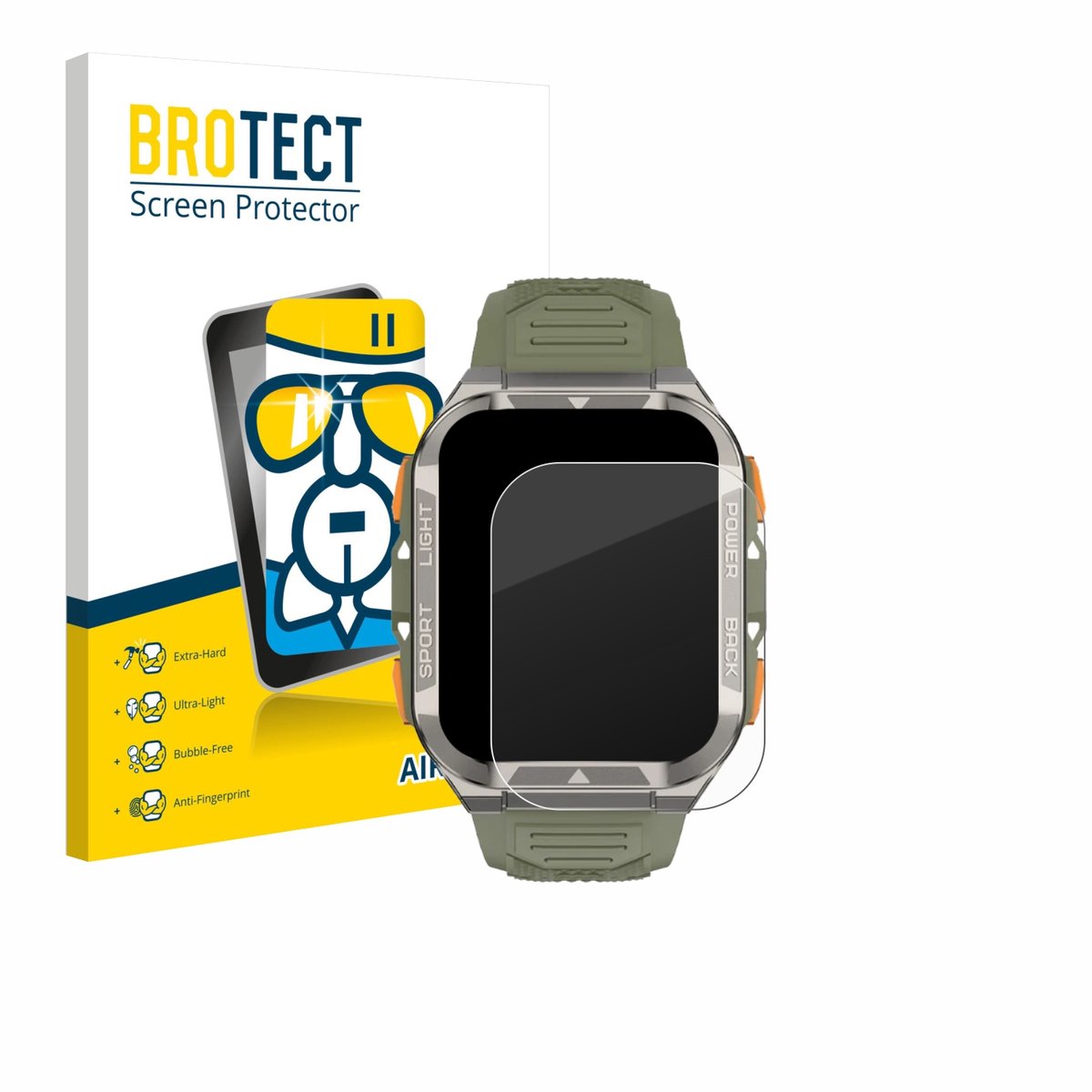 Screenprotector voor Blackview W80 Pro 1,91" Beschermglas transparant
