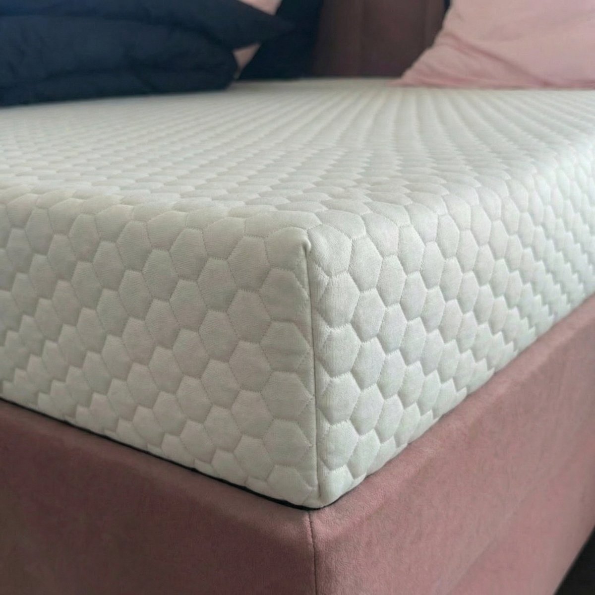 Mörgenn Suprême Matras 25cm - 3 lagen schuim - Serene schuim + Koudschuim - 90x210 cm Wit