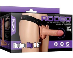 Lovetoy Holle Strap On dildo 21 cm - beige