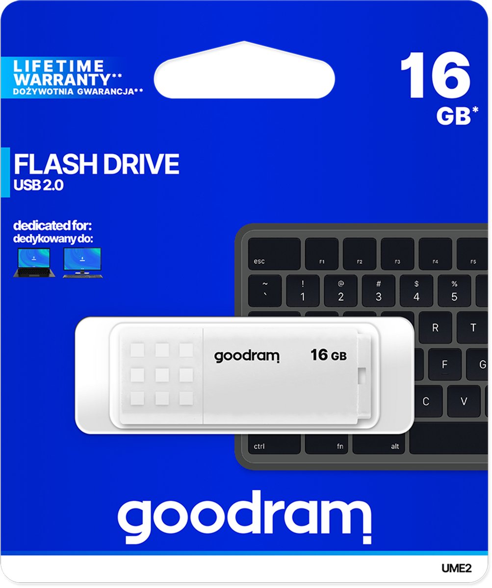 USB stick GoodRam UME2 White 16 GB