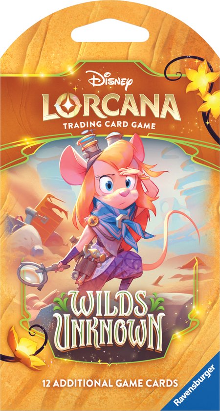 Disney Lorcana: Wilds Unknown – Sleeved Booster Pack | Set 12 | Engelstalig