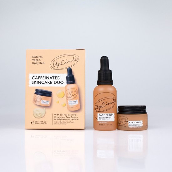 UpCircle Caffeinated Skincare Duo - Serum + Eye Cream