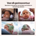 Baby's met Alpine Muffy Baby oorbescherming tijdens reizen, feesten, sport en festivals.