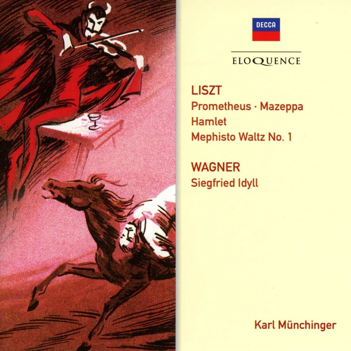 Karl Munchinger - Liszt: Prometheus, Mephisto Waltz No. 1, Mazeppa, Hamlet (CD)