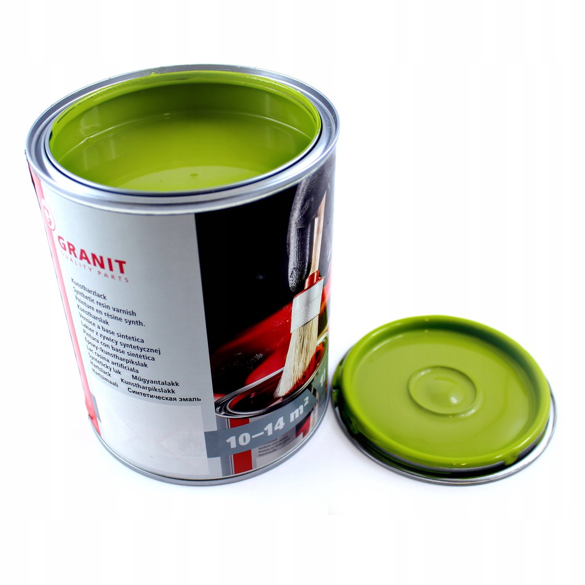 Granit Parts/Nopolux/Wilckens Serie - Claas Groene Lak - Puszka 1L - Snel Droog - Weerbestendig