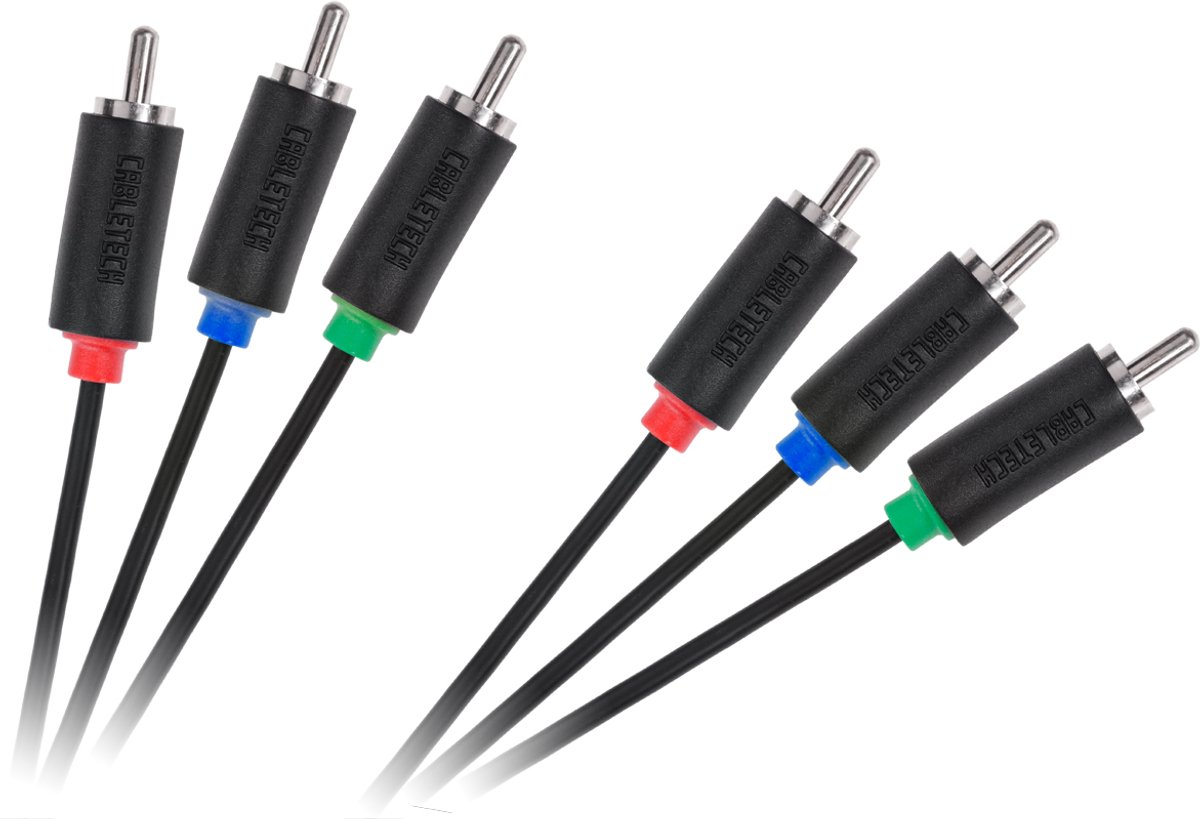 Cabletech Standaard - RCA Kabel - 1.8m - Audio-Video Kabel - Hoge Kwaliteit - Betrouwbaar
