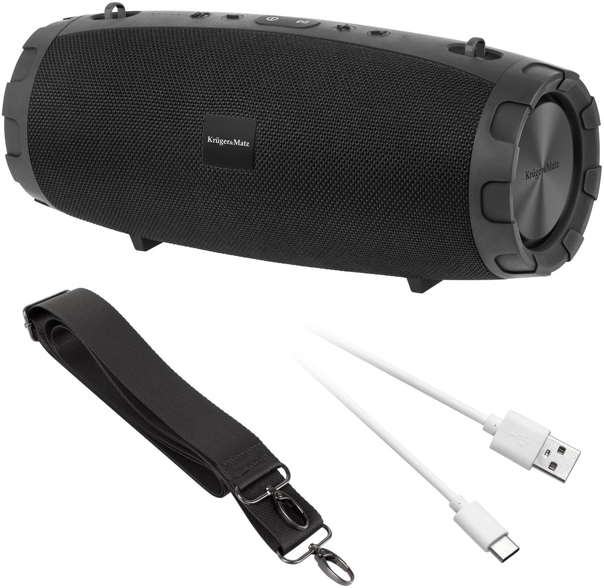 Krüger&Matz Explorer - Draagbare Bluetooth-luidspreker - Microfoon - True Wireless Stereo