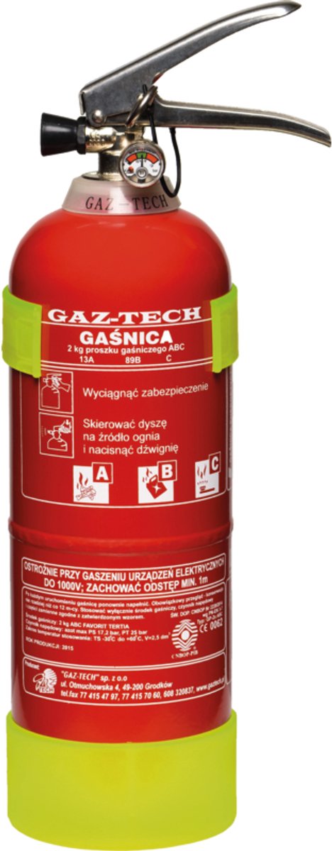 AGTECH/GRANIT PARTS GERMANY GP2 - Poederblusser - 2kg - 245kV
