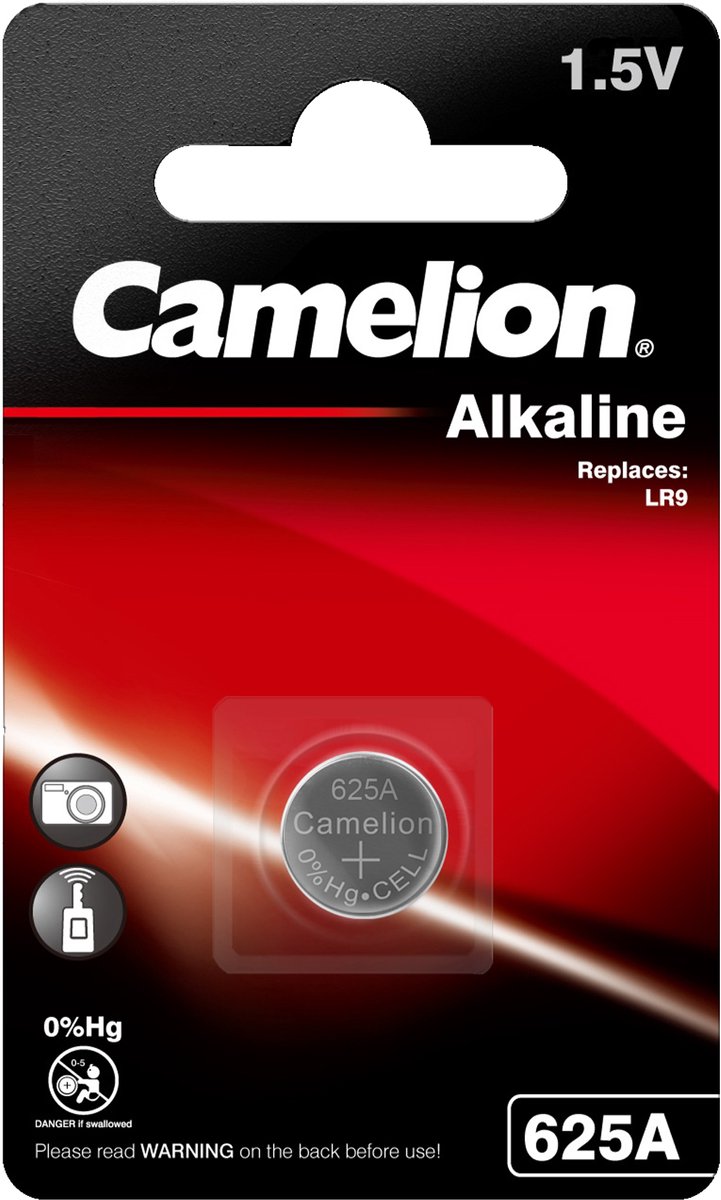 Camelion 12050125 huishoudelijke batterij Wegwerpbatterij LR625A Alkaline