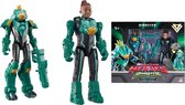 Dinoster - 2 figuren in 1 - Transformeer je robots - 22cm - Oz