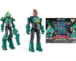 Dinoster - 2 figuren in 1 - Transformeer je robots - 22cm - Oz