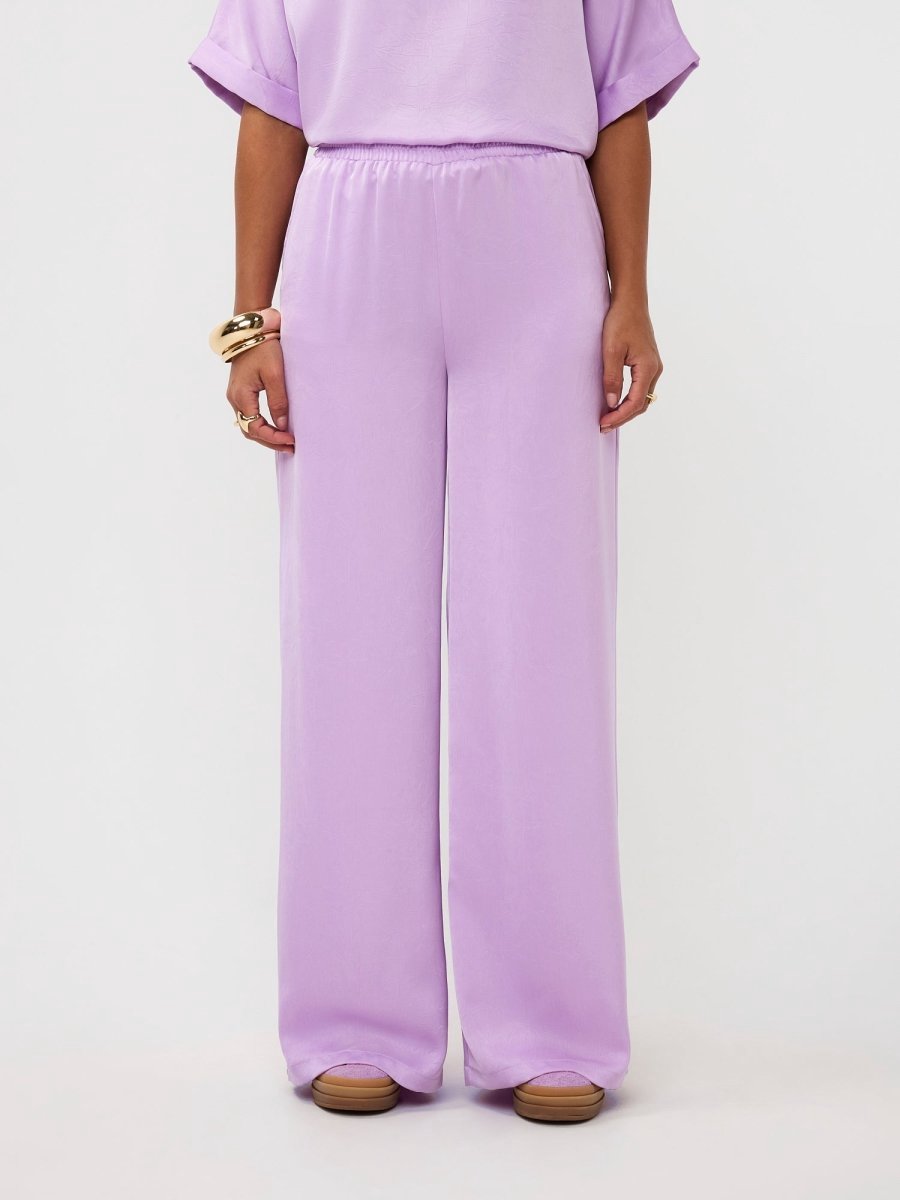 Ydence Pants Wendy Broeken Dames - Lila - Maat XL